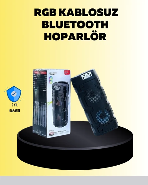 Kompakt ve Şık Tasarımlı Taşınabilir Hoparlör ürün görseli 1