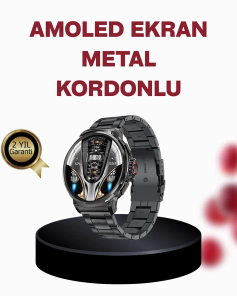 10 Gün Pil Ömrü ve 100+ Spor Modu ile SW80 Akıllı Saat ürün görseli 1