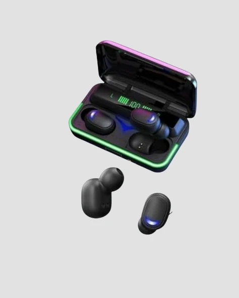 Oyun Modlu E10 Bluetooth Kulaklık Powerbank ve LED Ekranlı - 3