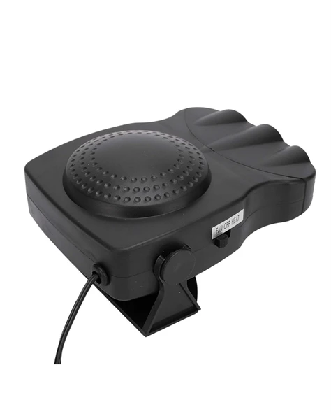 12V Araç Fanı & Isıtıcı | Ön Cam Buzu Çözücü, 360° Ayarlanabilir Başlık, Anında Sıcaklık - 2