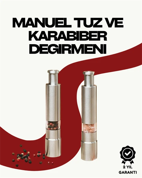 Hafif ve Kompakt, Taşınabilir Baharat Öğütücü Mutfak ve Masa için