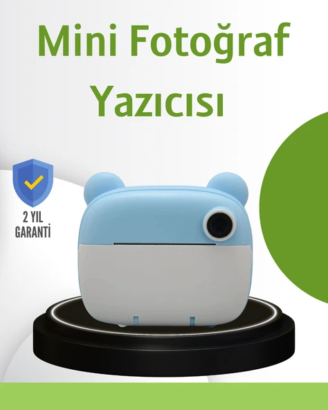 12 Özel Efektli ve SelfT Fonksiyonlu Baskı Kamera