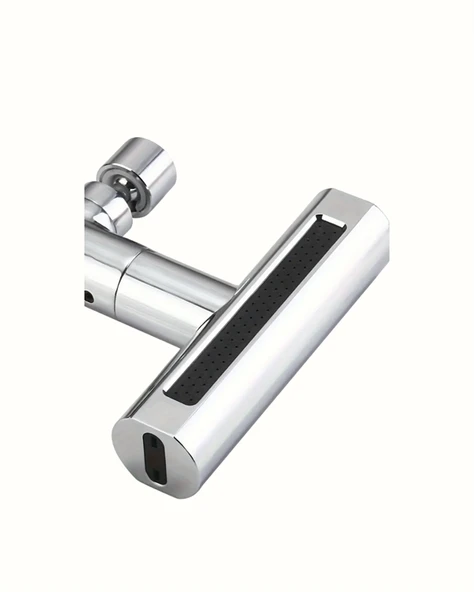 Çok Fonksiyonlu Musluk Başlığı | 4 Su Modu | Geniş Uyumlu Adaptör Seti | Mutfak ve Banyo Uyumlu - 3