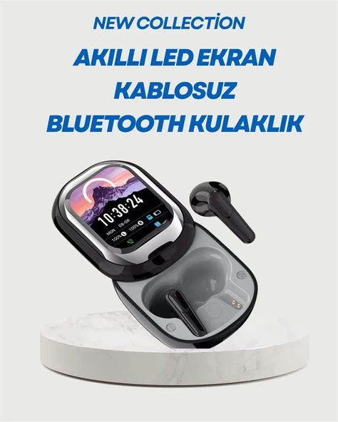 Dokunmatik Kontrollü Bluetooth Kulaklık – Pods Fine Uyumlu - Resim 2