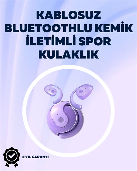 S05 Bluetoothlu Kulak İçi Spor Kulaklık – Kemik İimi,  Bağlantı, Derin Bas Performansı - 2