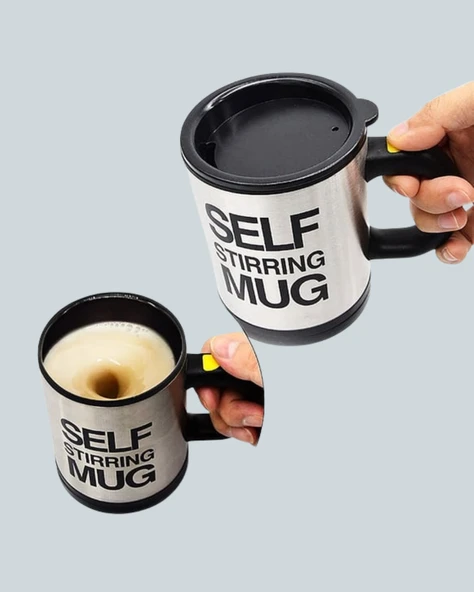 Karıştırmalı Termos Kupa | USB Şarjlı ve Ergonomik Tasarım - 3