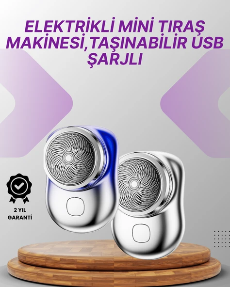 Komple Vücut İçin Taşınabilir Elektrikli Tıraş Cihazı ürün görseli 1