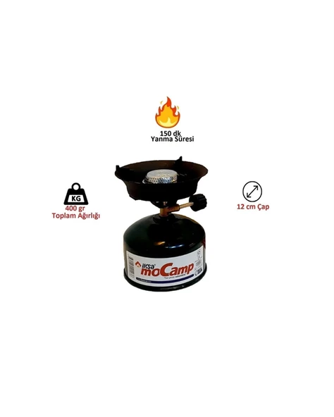 Üstün Dayanıklılık ve Profesyonel Tasarım ile Taşınabilir Kamp Ocağı - Resim 2