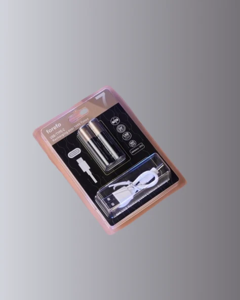 AAA Boyutunda USB Şarjlı Pil – Kompakt Tasarım, Geniş Uyumluluk - 2