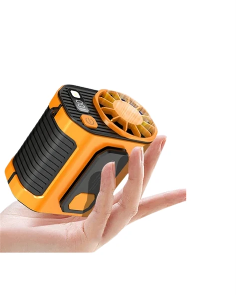 Taşınabilir USB Şarjlı Turbo Fan – 3 Modlu Soğutma, Hafif & Kompakt - Resim 3