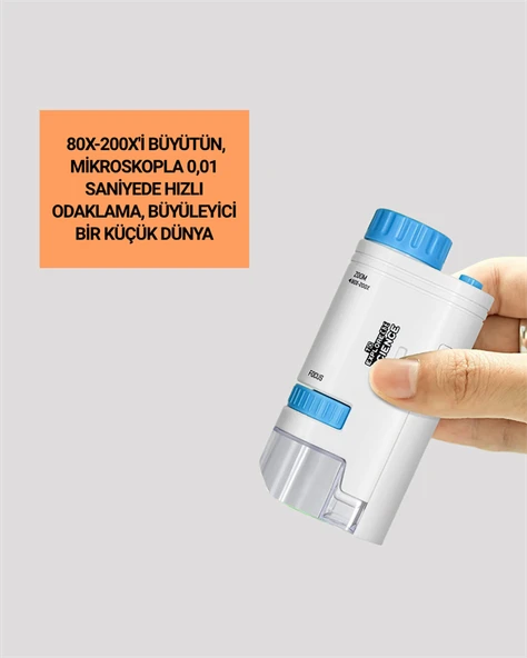 MİNİ ÇOCUK MİKROSKOBU - Resim 2
