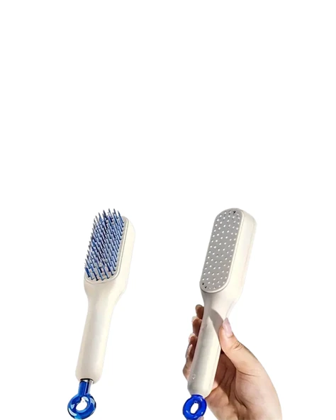 Kafa Derisi Masajlı Saç Tarağı – Kendini Temizleyen, AntiStatik - 2