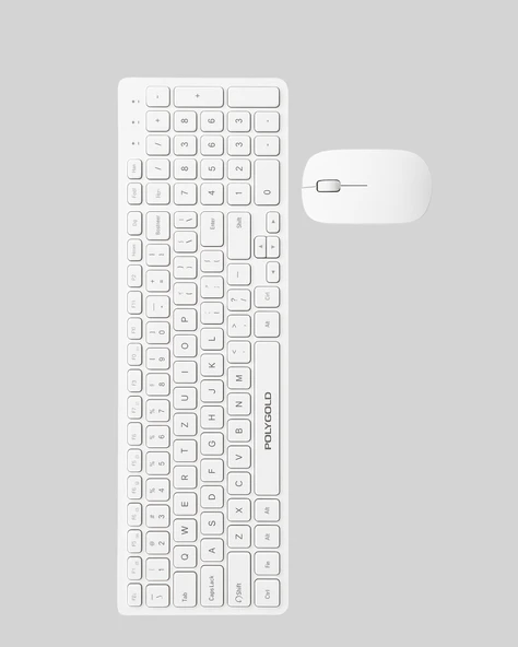 Ofis ve Ev Kullanımı İçin Kablosuz Klavye Fare Seti  Ergonomik ve Pratik - 2