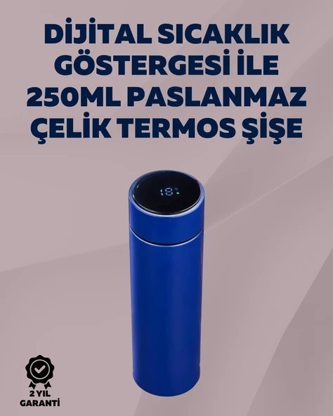 Yüksek Isı Korumasına Sahip Taşınabilir Çelik Termos