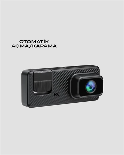 1080P 3 Kameralı Araç DVR – Döngü Kayıt ve Geri Görüş Özellikli - 2