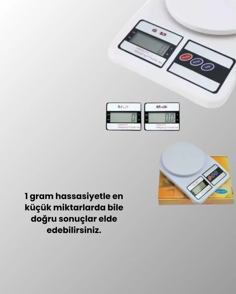 Taşınabilir Dijital Terazi – Çift Ölçü Birimi Destekli - 2