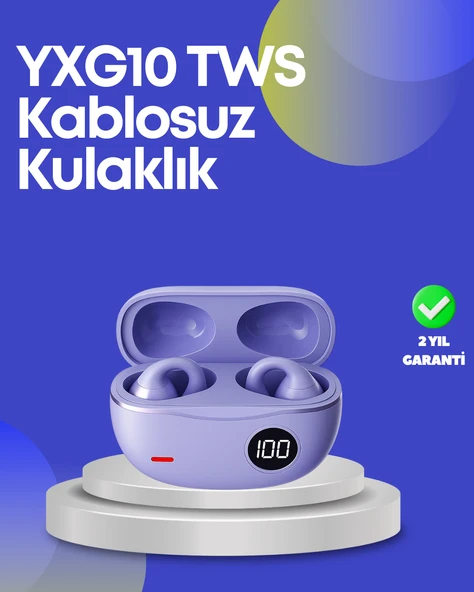 YXG10 Bluetooth Kulaklık – Cilt Dostu, Uzun Pil, Çift Dil Destekli Akıllı Tasarım ürün görseli 1