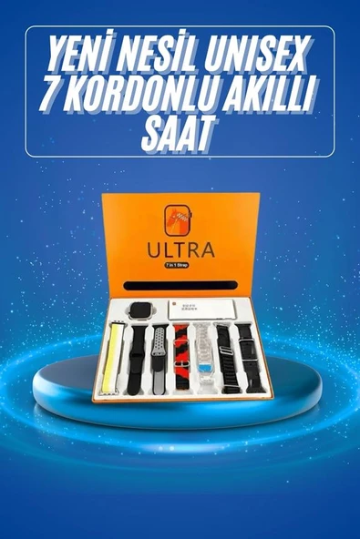 Akıllı Saat Çağrı Cevaplayabilen Unısex 7 Kordonlu Müzik Dinleme - 2