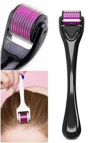 540 Iğneli Derma Roller 1Mm Titanyum Uçlu Saç Kaş Serum Kullanımına Uygun ürün görseli