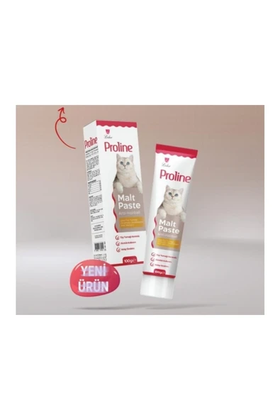 Anti-Hairball Kedi Malt Macunu 100gr - Kediler İçin Tüy Yumağı Önleyici Macun - 1