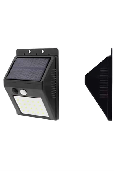 Bahçe Aydınlatması Güneş Enerjili Led Işık Lamba Sensörlü Dekoratif - 3