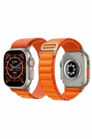 Akıllı Saat Bleutooth Bağlantılı Akıllı Saat Amoled Ekran 49 MM - 3