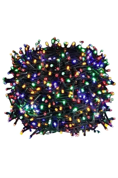 Ledli Fişli Led Dekor Lambası 5M RGB Yılbaşı Ağacı Işığı - Resim 3