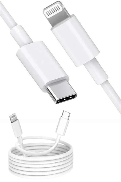 İOS Uyumlu 8 X Xs Xr 11 12 13 14/Pro Max Mini Plus Şarj Kablosu - 3