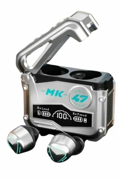 Bluetooth Kulaklık Dokunmatik Kontrol Tws kablosuz kulaklık Hifi Stereo - Resim 3