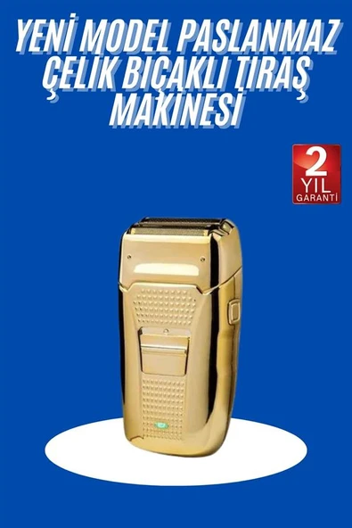 Tıraş Makinesi Sakal Kesme Makinesi Profesyonel Şarjlı Sıfır - Resim 2