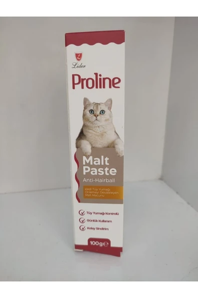 Anti-Hairball Kedi Malt Macunu 100gr - Kediler İçin Tüy Yumağı Önleyici Macun - 2