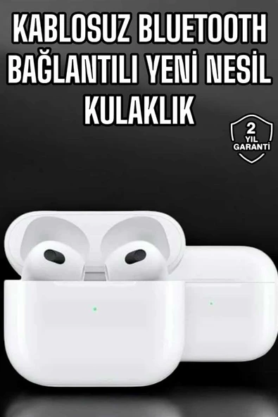 Bluetooth Kulaklık 3.Nesil Kablosuz Uzun Pil Ömrü Dokunmatik Kontrol - Resim 2