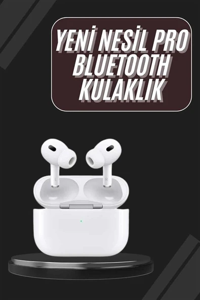 Yeni Nesil Pro Bluetooth Kulaklık Android ve İOS Uyumlu Dokunmatik Kontrol - 2