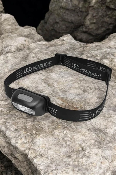 Kamp Lambası Led Işık Kafa Lambası Balıkçı Lambası Ayarlanabilir - 3