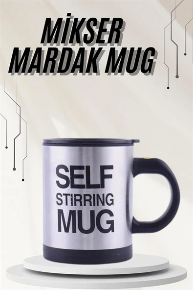 Karıştırıcı Özellikli Mikser Kupa Bardak Termos Bardak - 2