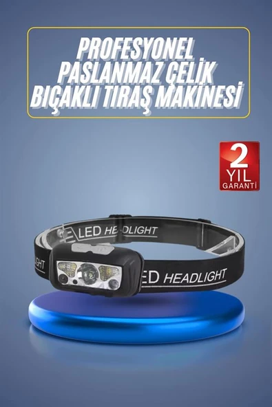 Ayarlanabilir Kafa Lambası TypeC Şarjlı Kompakt Kamp Lambası - 2