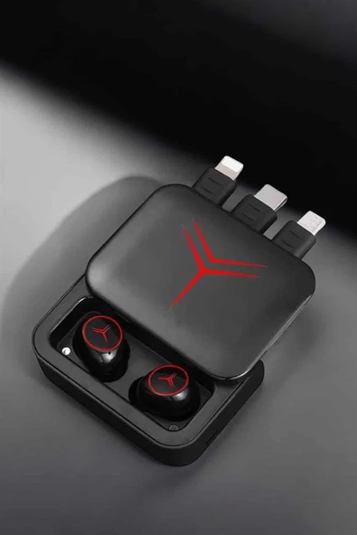 Powerbankli Kulaklık Bluetooth Bağlantılı Çoklu Bağlantı - Resim 3