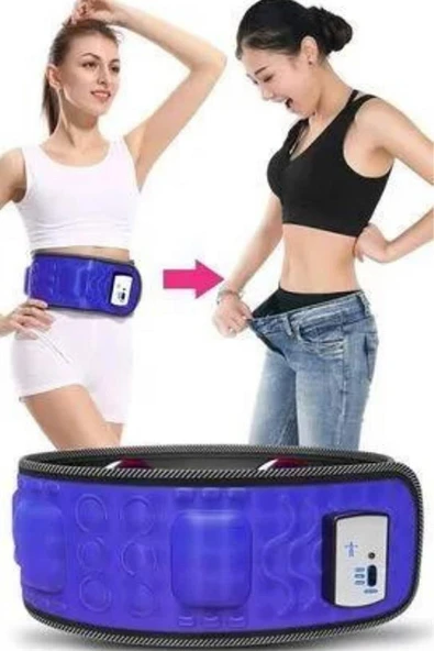 5 Motorlu Titreşimli Masaj Ai Masaj Kemeri Göbek Bel İnceltmeye Uygun - 3