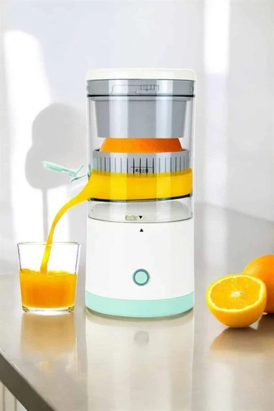 Meyve Sıkacağı USB Şarjlı Taşınabilir Çift lı Güvenlik Kilidi - Resim 3