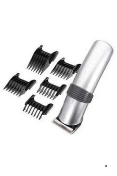 Yeni Nesil Profesyonel Şarjlı Saç Sakal Tıraş Makinesi Ayarlanabilir 4 Taraklı - 3