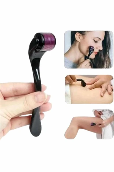 Titanyum Uçlu Derma Roller 540 İğneli 1 mm Gözenek Azaltıcı Akne İzlerine Uygun - Resim 3