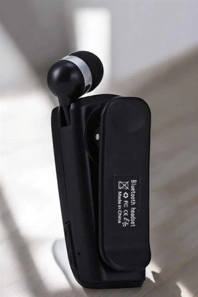 Makaralı Bluetooth Kulaklık Kulak İçi Android iOS Uyumlu Titreşimli - Resim 3