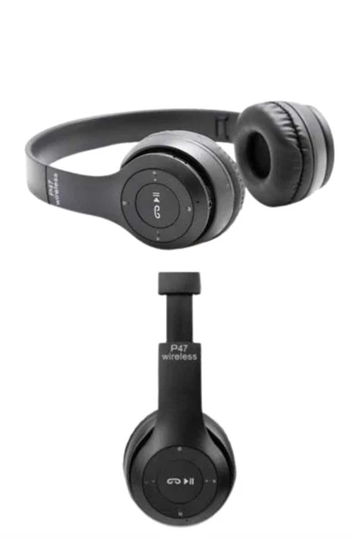 Wireless 5.0 Bluetooth Kablosuz Kulaklık ANC Özellikli Kulak Üstü Ayarlanabilir - 3