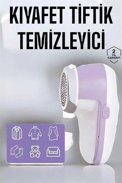 Tiftik Temizleyici Hazneli Şarjlı Manuel Kolay Kullanım - 2