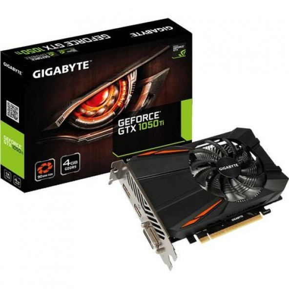 Gigabyte Nvidia GeForce GTX 1050 Ti D5 4G 128Bit GDDR5 (DX12) PCI-E 3.0 Ekran Kartı GV-N105TD5-4GD