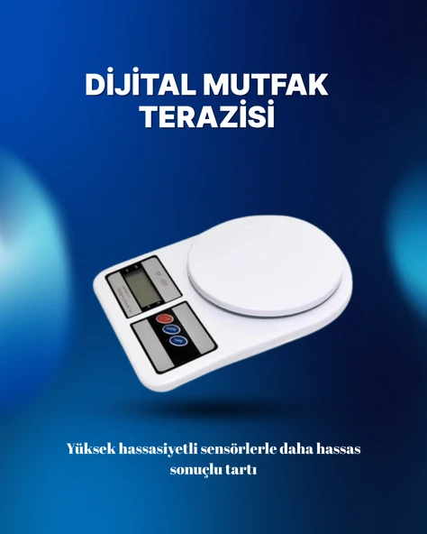 TF1010 Dijital Mutfak Tartısı