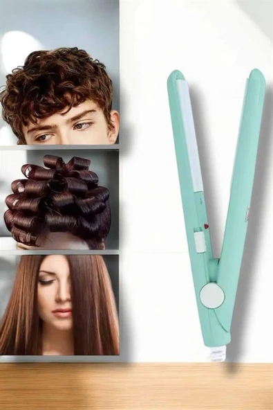 Kompakt ve Hafif Elektriklenme Karşıtı Mini Saç Düzleştirici - 3