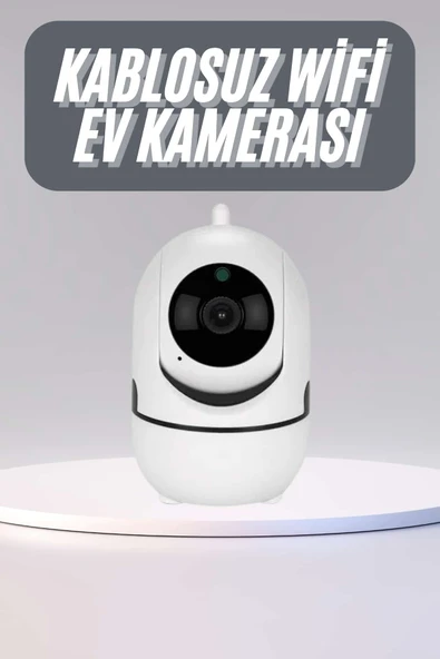360° Full HD Akıllı Kamera Hareket Sensörlü Wifi Kamera Çocuk Güvenlik Kamerası