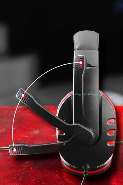 Mikrofonlu, Gürültü Engelleyici ve Dayanıklı Kulaklık Oyun Performansınızı Zirveye Taşıyın - Resim 3