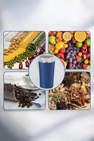 Taşınabilir Kahve & Baharat Öğütücü, Kolay Temizlenebilir ve Uzun Ömürlü Paslanmaz Çelik